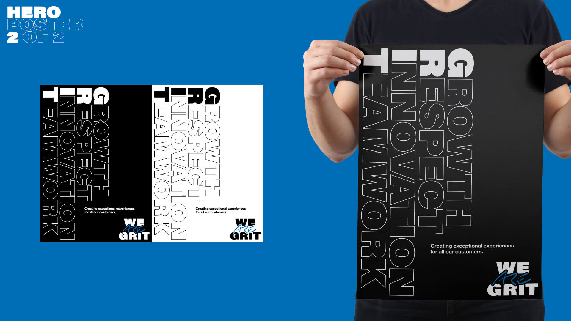 We ARE Grit – Hero Poster 2
