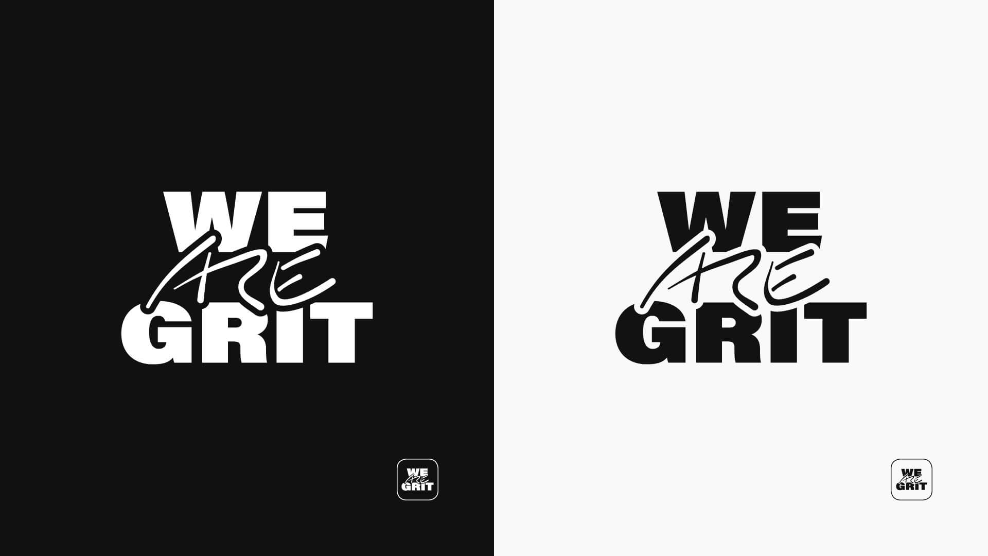 We ARE Grit Logo Secondary