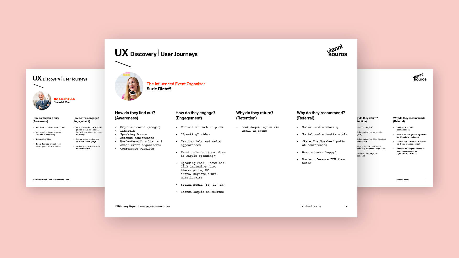 Jaquie Scammell Website 3 UX 3