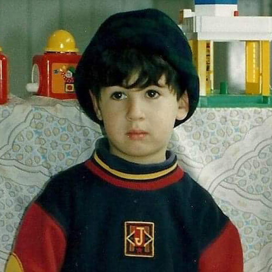 Yianni as a toddler